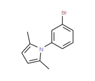 1-(3-Bromophenyl)-2,5-dimethyl-1H-pyrrole - chemical structure image