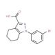1-(3-bromophenyl)-4,5,6,7-tetrahydro-1H-indazole-3-carboxylic acid - chemical structure image