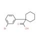 1-(3-bromophenyl)cyclohexanecarboxylic acid - chemical structure image