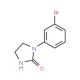 1-(3-Bromophenyl)tetrahydro-2H-imidazol-2-one (CAS 14088-96-1) - chemical structure image
