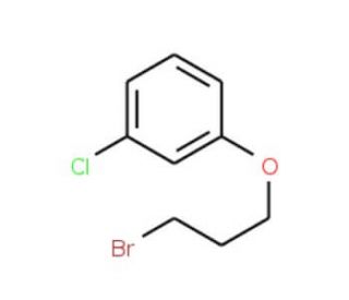 1-(3-Bromopropoxy)-3-chlorobenzene (CAS 37142-46-4) - chemical structure image