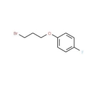 1-(3-Bromopropoxy)-4-fluorobenzene (CAS 1129-78-8) - chemical structure image