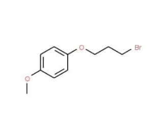 1-(3-bromopropoxy)-4-methoxybenzene (CAS 6267-37-4) - chemical structure image