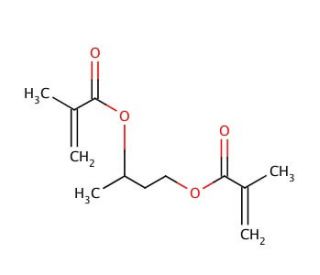 1,3-Butanediol dimethacrylate (CAS 1189-08-8) - chemical structure image
