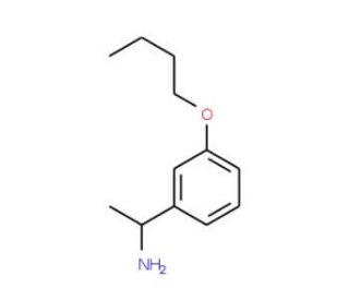 1-(3-Butoxyphenyl)ethanamine - chemical structure image