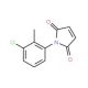 1-(3-Chloro-2-methyl-phenyl)-pyrrole-2,5-dione (CAS 58670-25-0) - chemical structure image