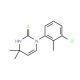 1-(3-Chloro-2-methylphenyl)-4,4-dimethyl-1,4-dihydropyrimidine-2-thiol - chemical structure image