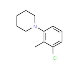 1-(3-Chloro-2-methylphenyl)piperidine (CAS 1020253-08-0) - chemical structure image