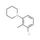 1-(3-Chloro-2-methylphenyl)piperidine (CAS 1020253-08-0) - chemical structure image