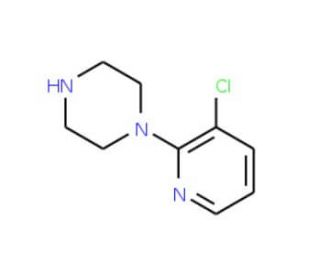 1-(3-Chloro-2-pyridyl)piperazine (CAS 87394-55-6) - chemical structure image