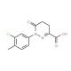 1-(3-chloro-4-methylphenyl)-6-oxo-1,4,5,6-tetrahydropyridazine-3-carboxylic acid - chemical structure image