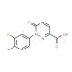 1-(3-chloro-4-methylphenyl)-6-oxo-1,6-dihydropyridazine-3-carboxylic acid - chemical structure image