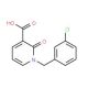 1-(3-Chlorobenzyl)-2-oxo-1,2-dihydro-3-pyridinecarboxylic acid - chemical structure image