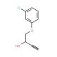 1-(3-Chlorophenoxy)-3-butyn-2-ol (CAS 86912-84-7) - chemical structure image