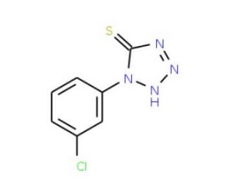 1-(3-chlorophenyl)-1H-tetrazole-5-thiol - chemical structure image