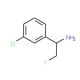 1-(3-chlorophenyl)-2-fluoroethanamine - chemical structure image