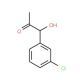1-(3-Chlorophenyl)-2-hydroxy-1-propanone (CAS 152943-33-4) - chemical structure image