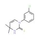 1-(3-Chlorophenyl)-4,4-dimethyl-1,4-dihydropyrimidine-2-thiol - chemical structure image