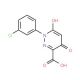 1-(3-Chlorophenyl)-4-hydroxy-6-oxo-1,6-dihydro-3-pyridazinecarboxylic acid - chemical structure image