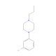 1-(3-Chlorophenyl)-4-propylpiperazine (CAS 144146-59-8) - chemical structure image