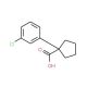 1-(3-chlorophenyl)cyclopentanecarboxylic acid - chemical structure image