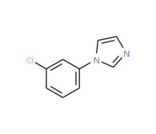 1-(3-Chlorophenyl)imidazole (CAS 51581-52-3) - chemical structure image