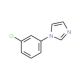1-(3-Chlorophenyl)imidazole (CAS 51581-52-3) - chemical structure image