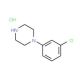 1-(3-Chlorophenyl)piperazine monohydrochloride (CAS 13078-15-4) - chemical structure image