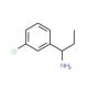 1-(3-Chlorophenyl)propan-1-amine (CAS 40023-86-7) - chemical structure image