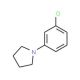 1-(3-Chlorophenyl)pyrrolidine (CAS 88154-24-9) - chemical structure image