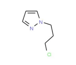 1-(3-chloropropyl)-1H-pyrazole (CAS 405939-73-3) - chemical structure image