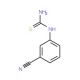 1-(3-Cyanophenyl)-2-thiourea (CAS 41835-08-9) - chemical structure image
