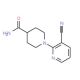 1-(3-Cyanopyridin-2-yl)piperidine-4-carboxamide - chemical structure image