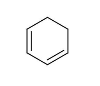 1,3-Cyclohexadiene (CAS 592-57-4) - chemical structure image