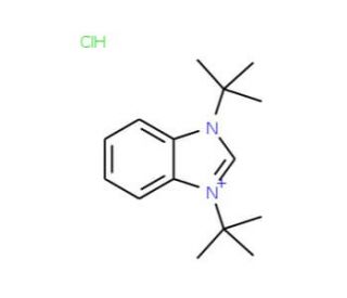 1,3-Di-tert-butylbenzimidazolium chloride (CAS 946607-10-9) - chemical structure image