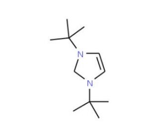 1,3-Di-tert-butylimidazol-2-ylidene (CAS 157197-53-0) - chemical structure image