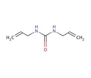 1,3-Diallylurea (CAS 1801-72-5) - chemical structure image