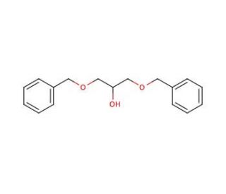 1,3-Dibenzyloxy-2-propanol (CAS 6972-79-8) - chemical structure image