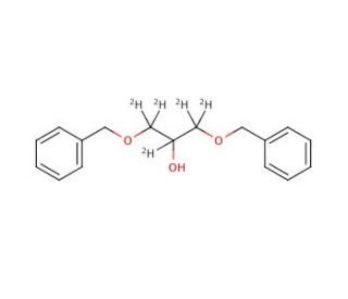 1,3-Dibenzyloxy-2-propanol-d5 - chemical structure image