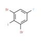1,3-Dibromo-5-fluoro-2-iodobenzene (CAS 62720-29-0) - chemical structure image