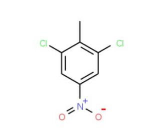 1,3-Dichloro-2-methyl-5-nitro-benzene (CAS 7149-69-1) - chemical structure image
