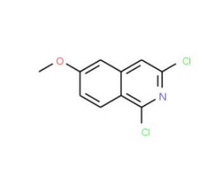 1,3-Dichloro-6-methoxyisoquinoline (CAS 24623-39-0) - chemical structure image