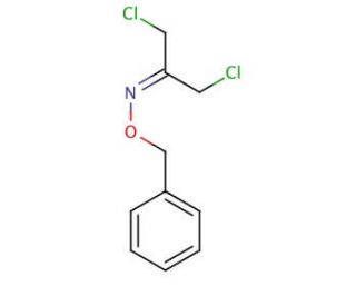 1,3-Dichloro-propan-2-one O-Benzyl-oxime (CAS 188125-86-2) - chemical structure image