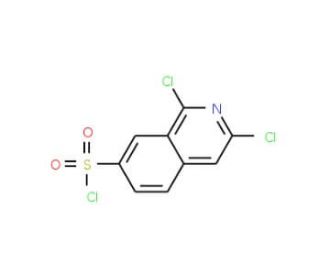 1,3-dichloroisoquinoline-7-sulfonyl chloride - chemical structure image
