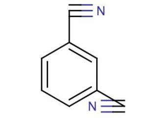 1,3-Dicyanobenzene (CAS 626-17-5) - chemical structure image