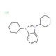 1,3-Dicyclohexylbenzimidazolium chloride (CAS 1034449-15-4) - chemical structure image