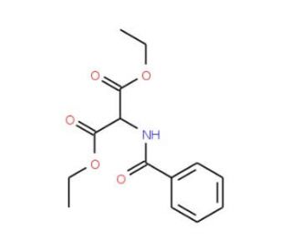 1,3-diethyl 2-(phenylformamido)propanedioate (CAS 16798-45-1) - chemical structure image