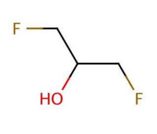 1,3-Difluoro-2-propanol (CAS 453-13-4) - chemical structure image