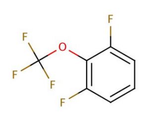 1,3-Difluoro-2-(trifluoromethoxy)benzene (CAS 153338-23-9) - chemical structure image
