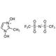 1,3-Dihydroxy-2-methylimidazolium bis(trifluoromethylsulfonyl)imide (CAS 1215211-93-0) - chemical structure image
